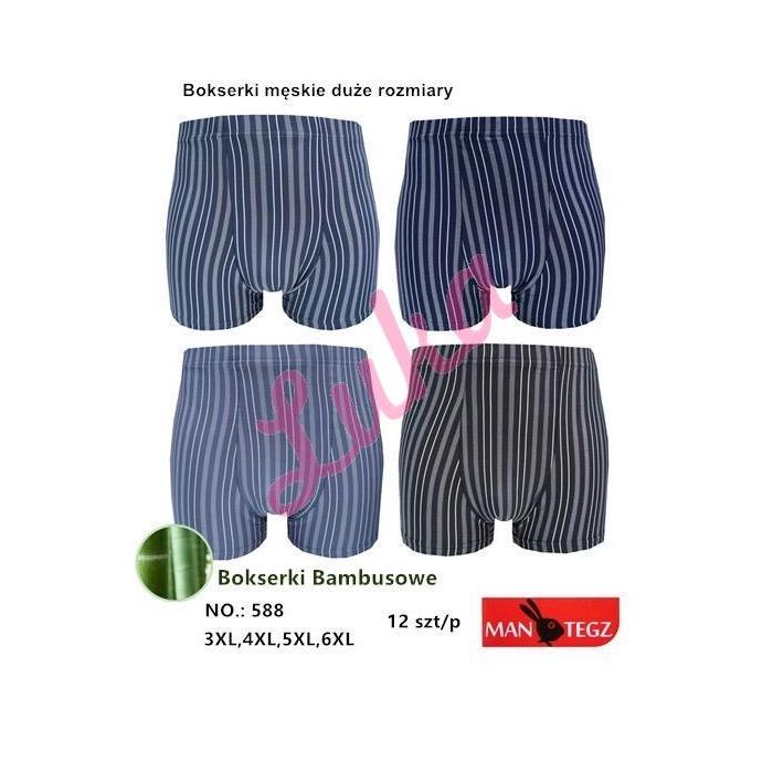 Bokserki męskie bambusowe Mantegz 588