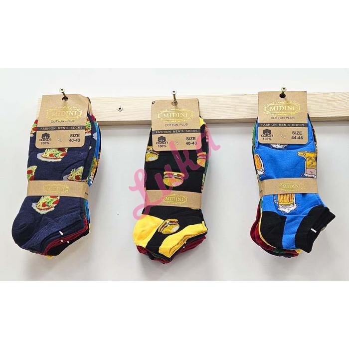 Men's low cut socks Midini 61076