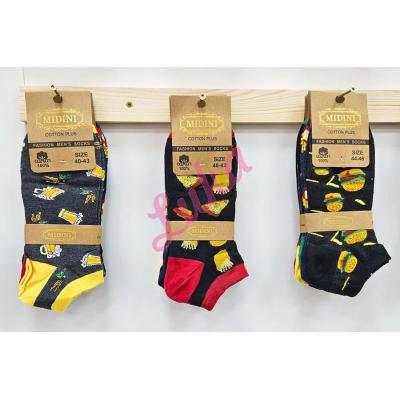 Men's low cut socks Midini 61121
