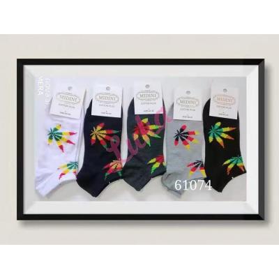 Men's low cut socks Midini 61074