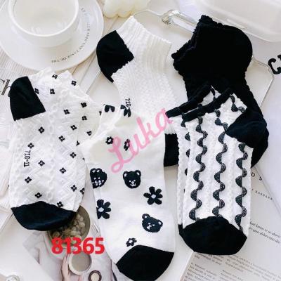 Women's low cut socks 81365