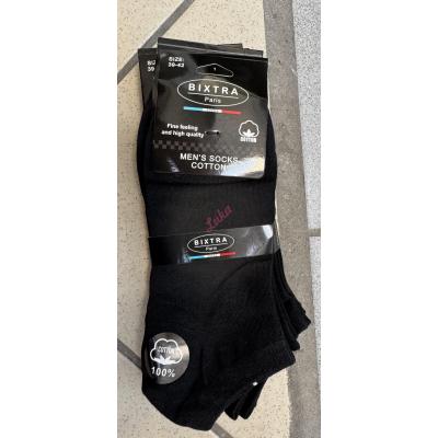 Men's low cut socks Bixtra NT-583 BLACK
