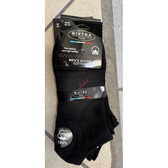 Men's low cut socks Bixtra NT-583 BLACK