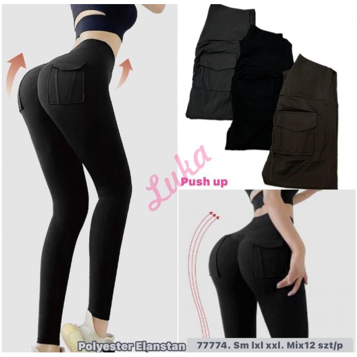 Legginsy damskie 77626