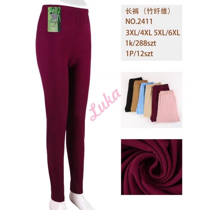 Legginsy damskie 2402 Bambusowe
