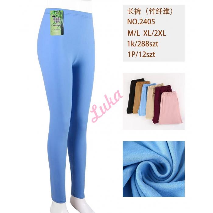 Legginsy damskie 2411 Bambusowe