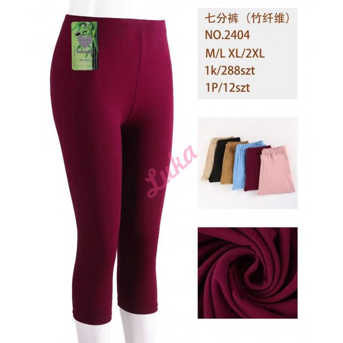 Legginsy damskie 2413 Bambusowe