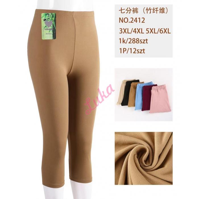 Legginsy damskie 2404 Bambusowe