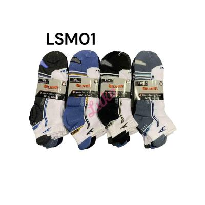Men's low cut socks D&A LSM01