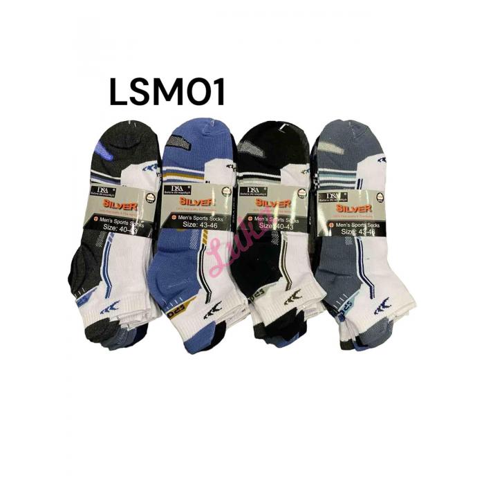 Men's low cut socks D&A LSM08