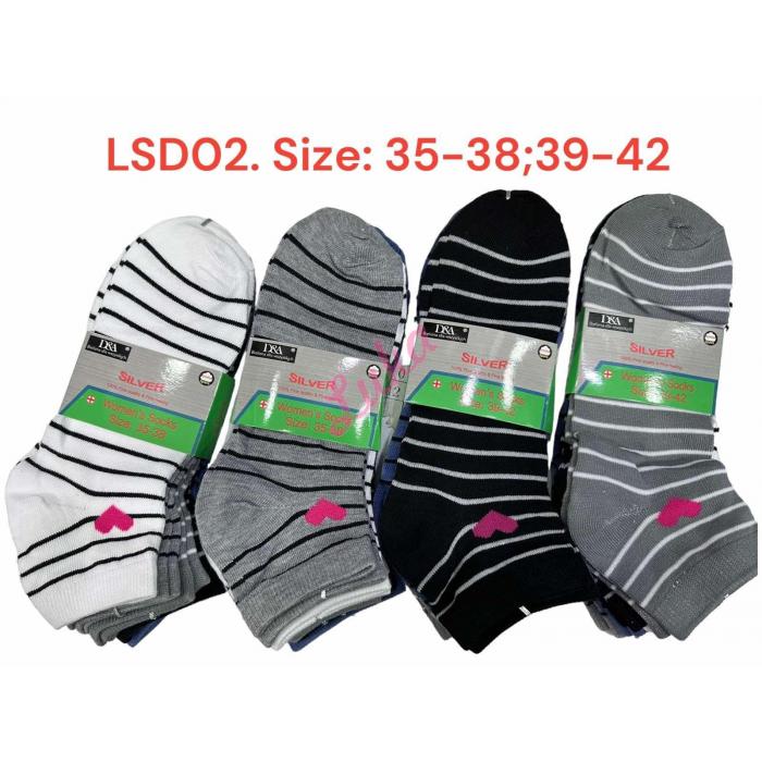 Women's Low Cut Socks D&A LSD009
