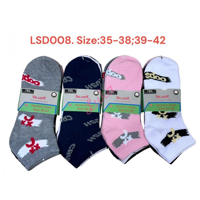 Women's Low Cut Socks D&A LSD05