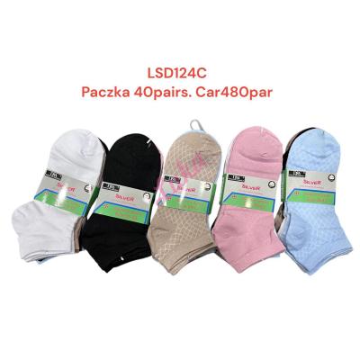Women's Low Cut Socks D&A LSD118C