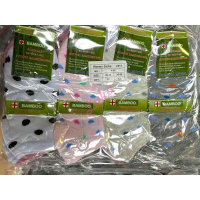 Women's low cut socks bamboo JST F-03