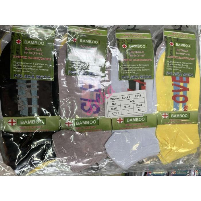 Women's low cut socks bamboo JST F-04
