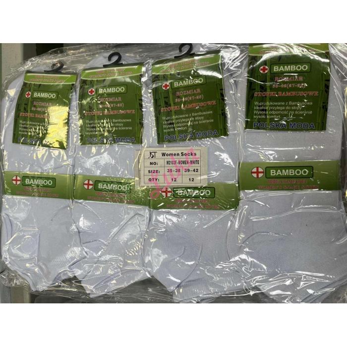 Stopki damskie bambusowe JST F-black