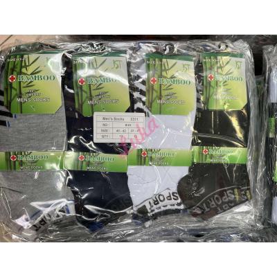 Men's low cut socks bamboo JST E-01