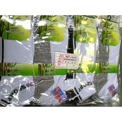 Men's low cut socks bamboo JST E-07