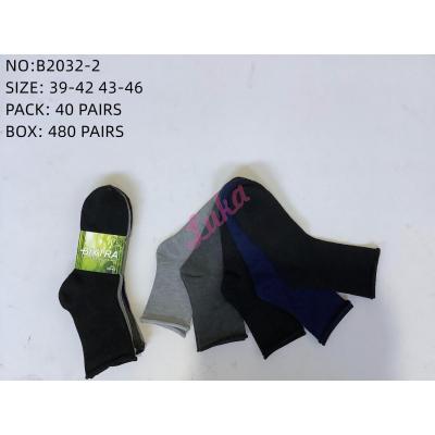 Men's bamboo pressure free socks Bixtra 2032-2