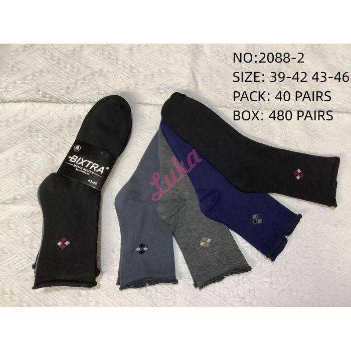 Men's bamboo pressure free socks Bixtra 2058-2