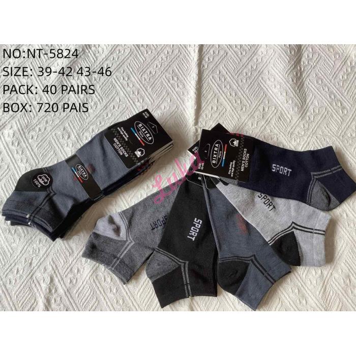 Men's low cut socks Bixtra NT-5824