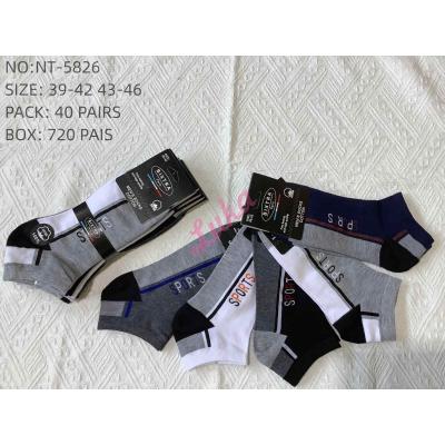 Men's low cut socks Bixtra NT-5826