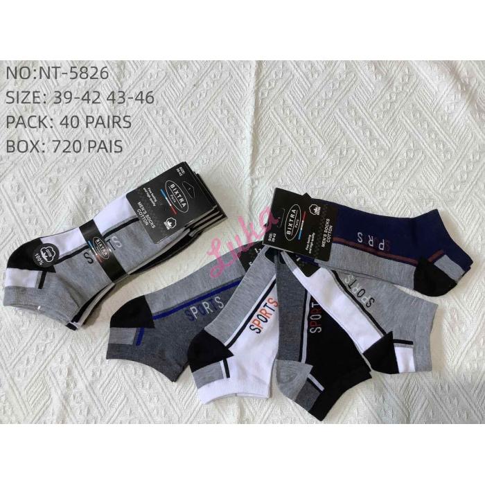 Men's low cut socks Bixtra NT-5826