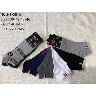 Men's low cut socks Bixtra NT-5816