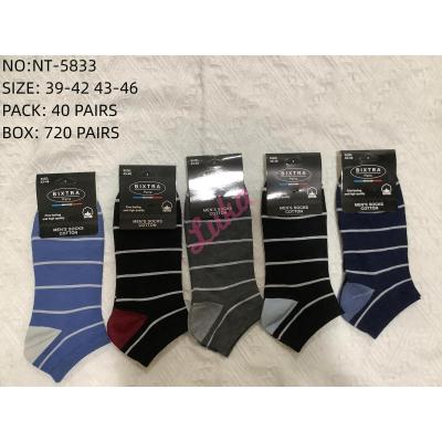 Men's low cut socks Bixtra NT-5833