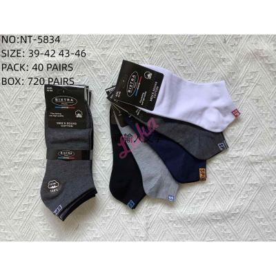 Men's low cut socks Bixtra NT-5834