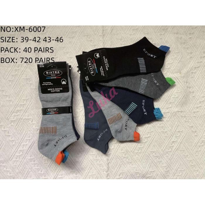 Men's low cut socks Bixtra XM-6007