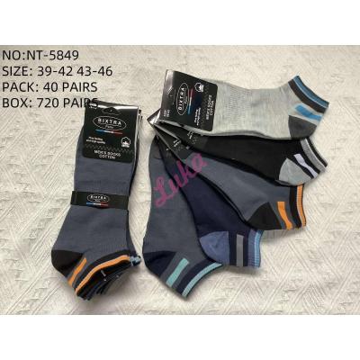 Men's low cut socks Bixtra NT-5849