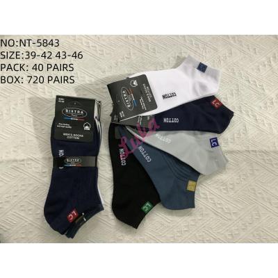Men's low cut socks Bixtra NT-5843