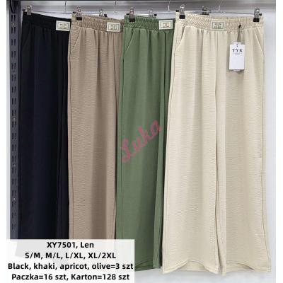 Spodnie damskie Tyk xy7501
