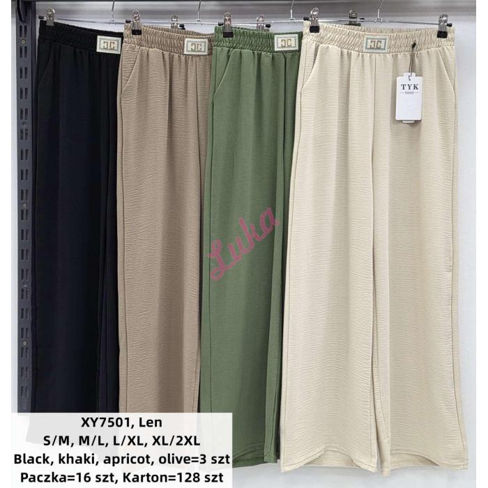 Spodnie damskie Tyk xy7500