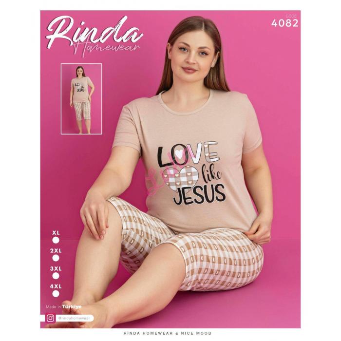 Women's turkish pajamas Rinda 4007
