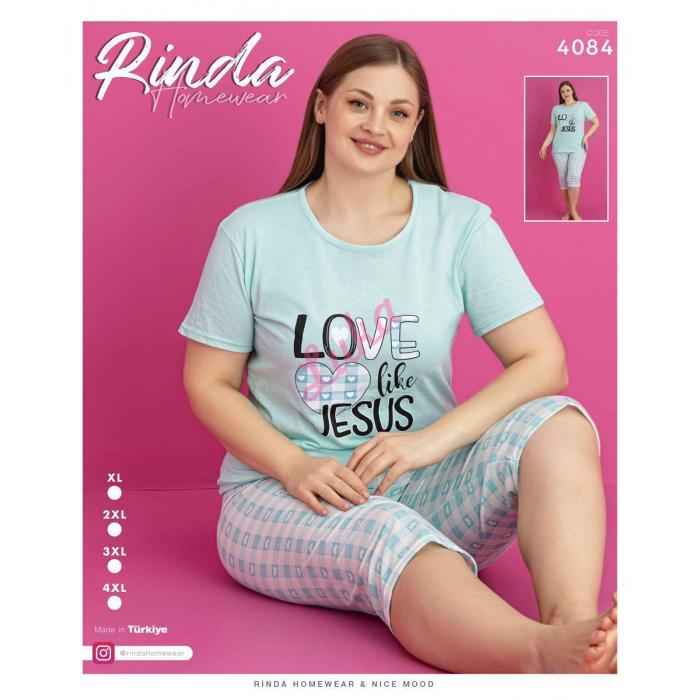 Women's turkish pajamas Rinda 4083