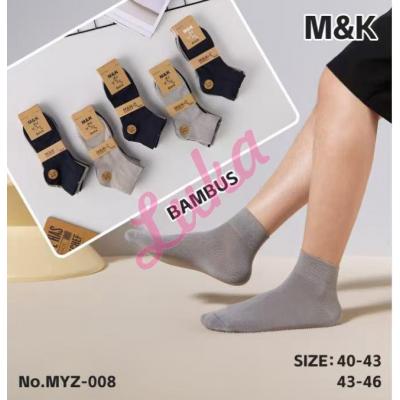 Men's socks bamboo Motyl MYZ-008