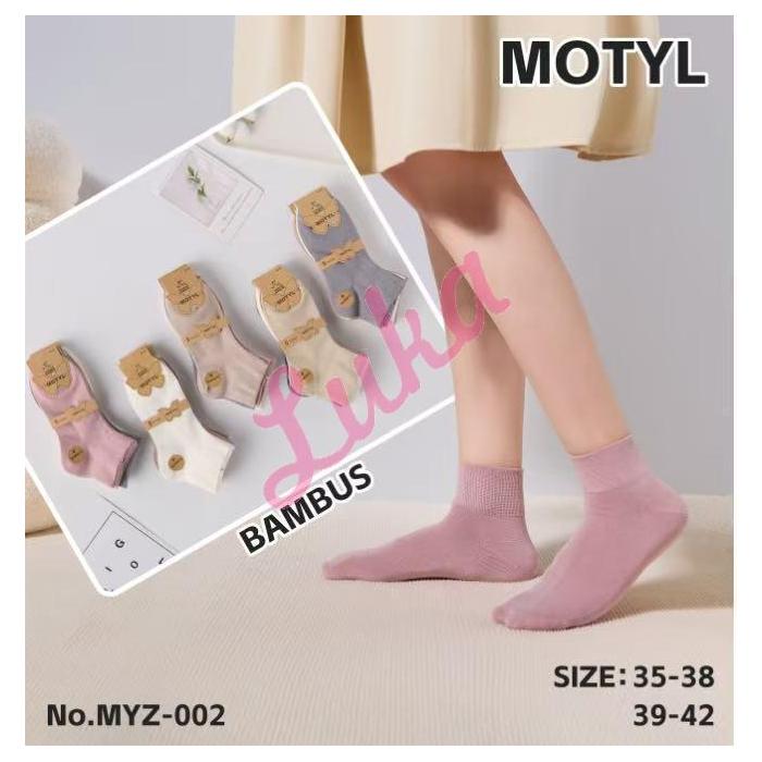 Women's socks bamboo Motyl MYZ-004B