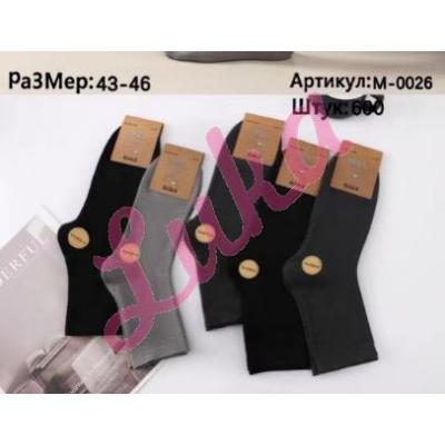 Men's socks bamboo Motyl MYZ-0026