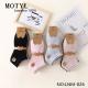 Women's low cut socks Motyl M-0038