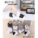 Women's low cut socks Motyl LN2025-79