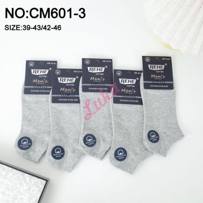 Men's low cut socks Rehe CM601-3