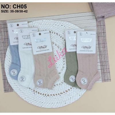 Women's low cut Socks Rehe CH03
