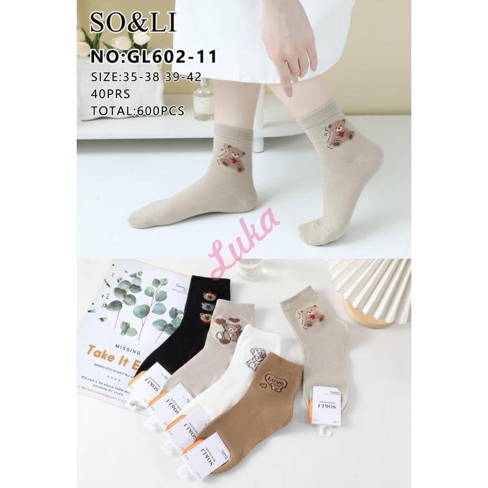 Women's Socks So&Li GL602-12