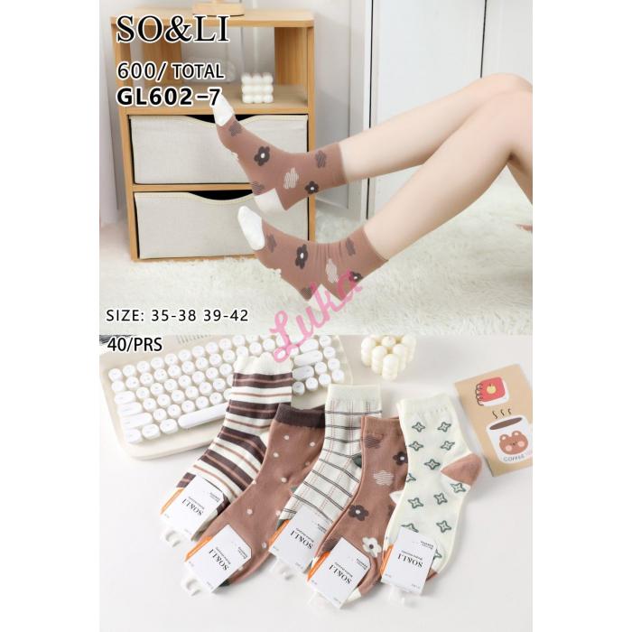 Skarpety damskie So&Li GL602-8