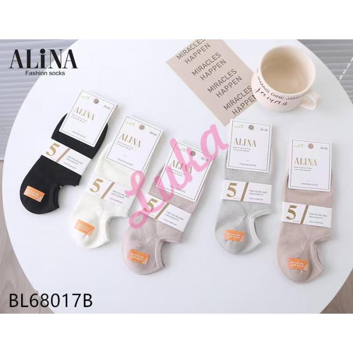 Women's low cut socks Alina BL68017b