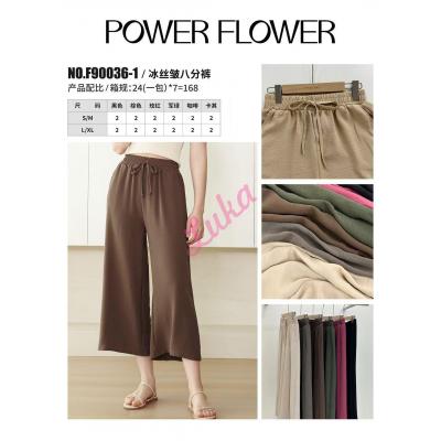Women's pants Power Flower LY179
