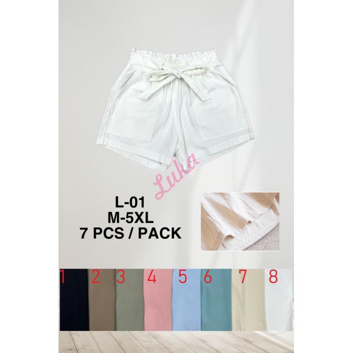 Spodenki damskie Ellen Rose L-01