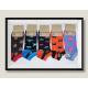 Men's low cut socks Midini 61076